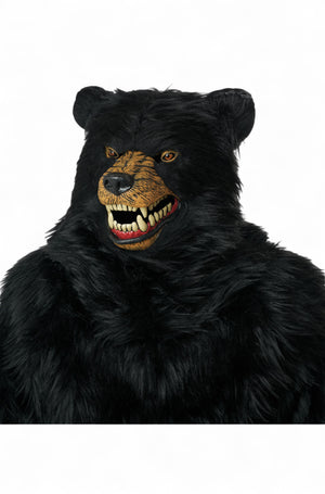 Black Bear Adult Ani-Motion Mask