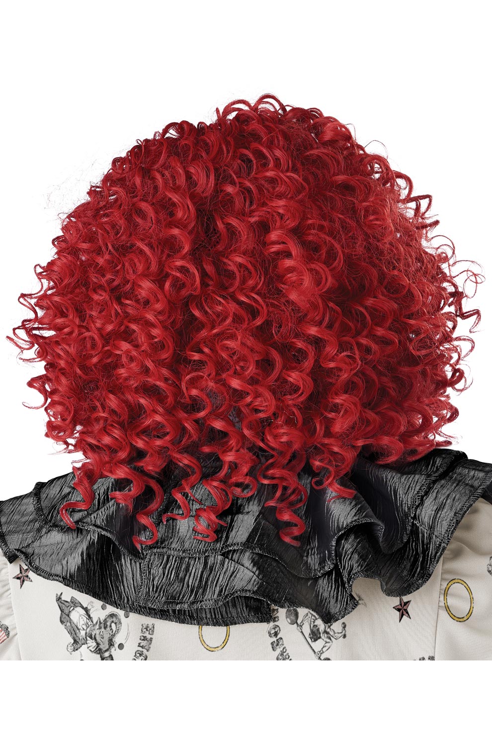 Corkscrew Clown Curls Wig (Red)