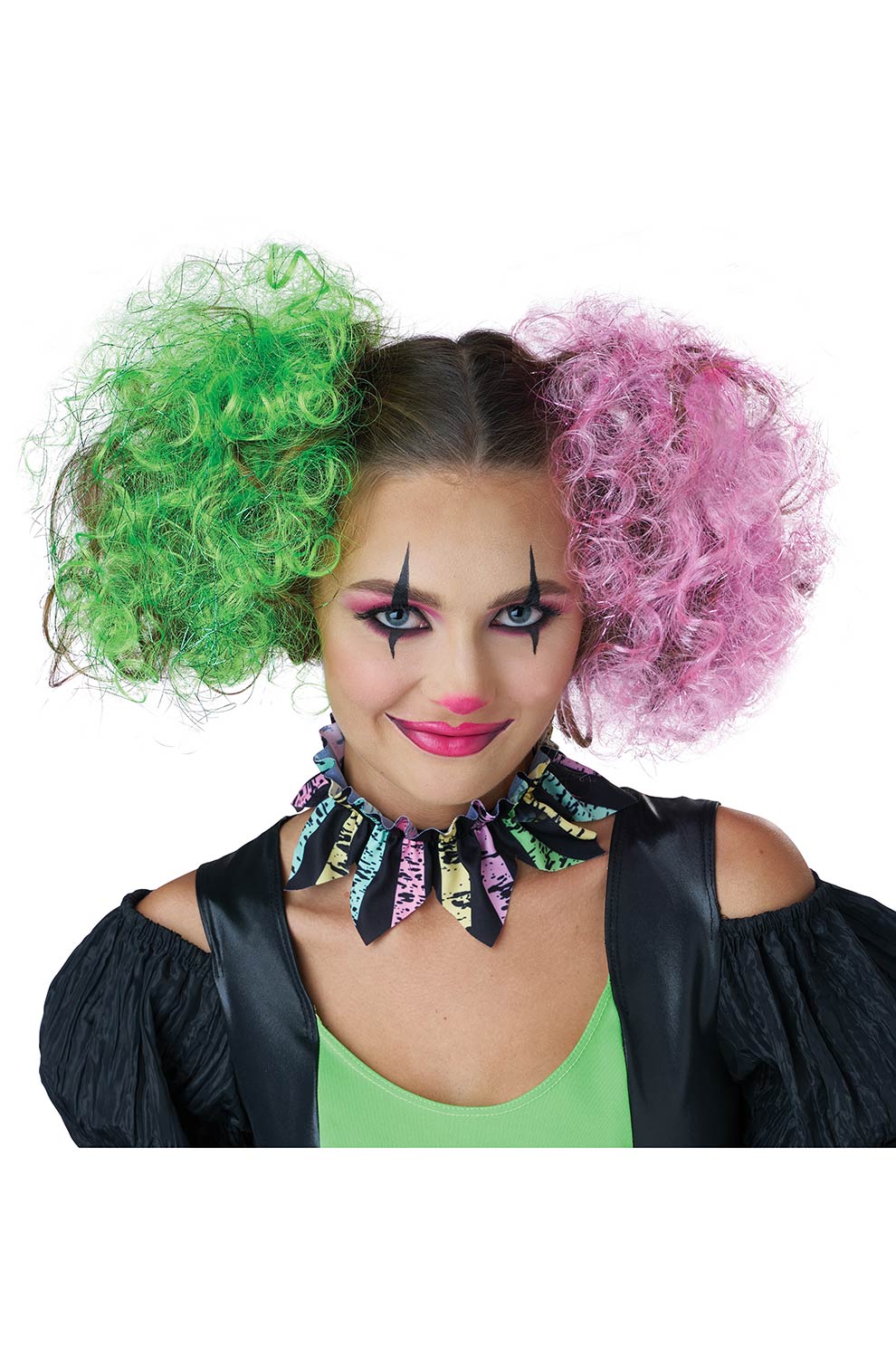 Shimmering Curly Clips