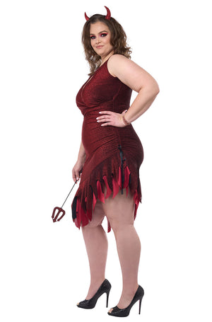 Red-Hot & Sizzling Plus Size Costume