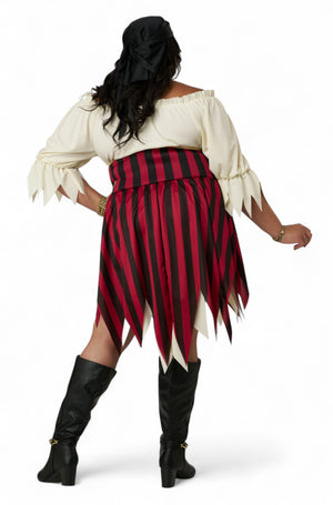 Sultry Sea Pirate Plus Size Costume