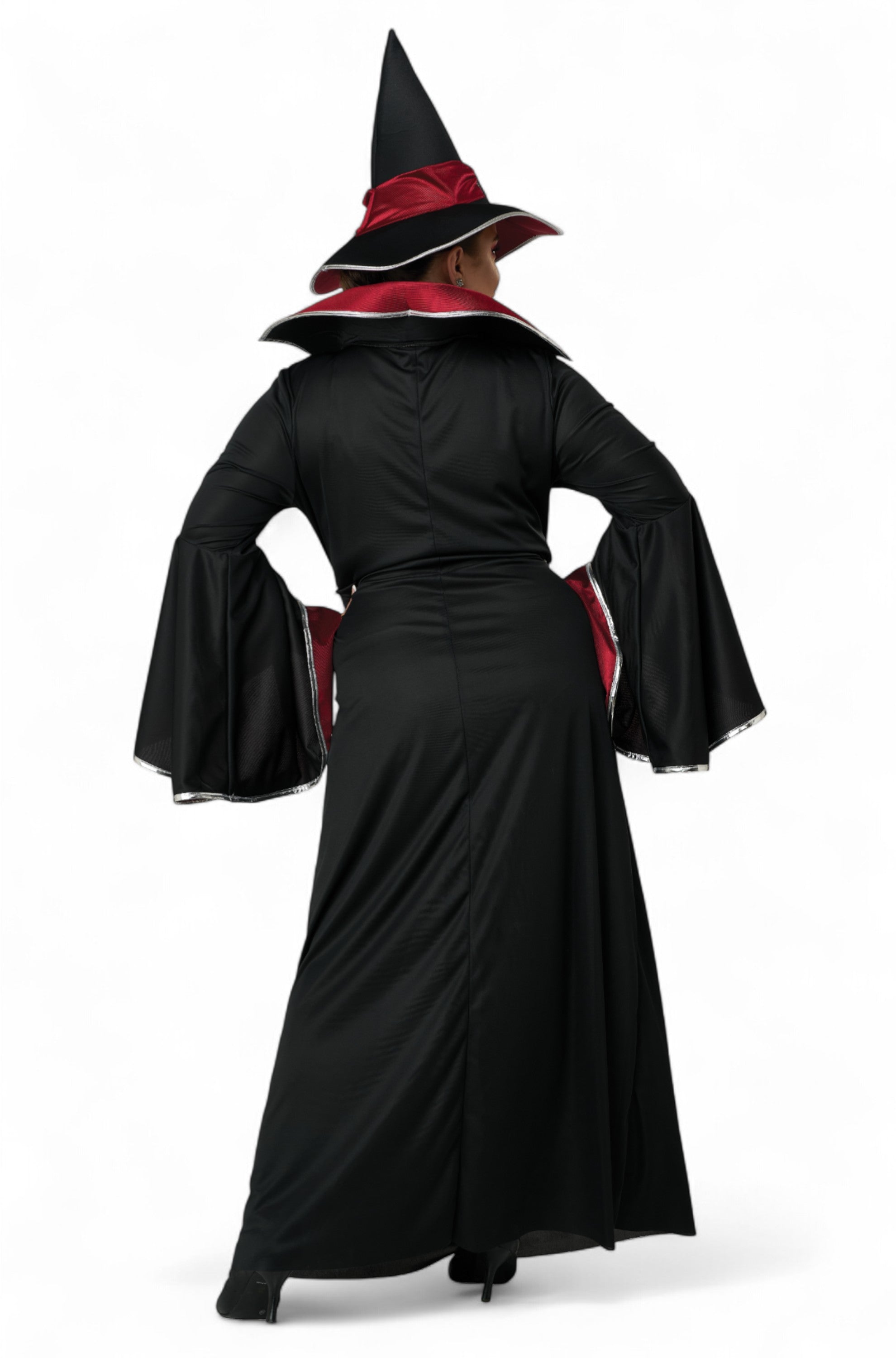 Ruby Red Glamour Witch Plus Size Costume