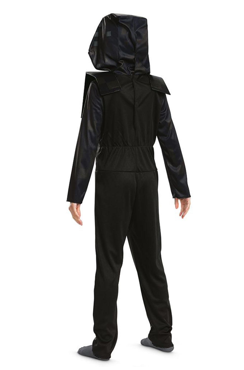 Wither Skeleton Hooded Jumpsuit Classic Child Costume