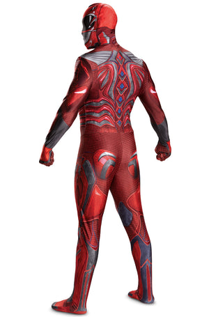 2017 Red Ranger Bodysuit Adult Costume