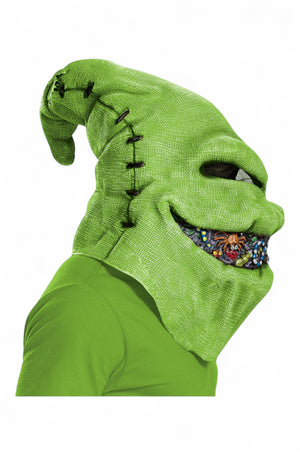 Green Oogie Boogie Vinyl Adult Mask