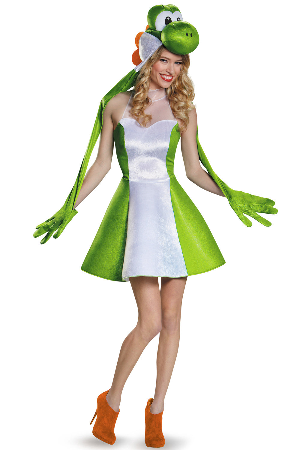 Yoshi Female Adult Costume