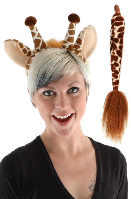 Giraffe Ears and Tail Accessory Kit