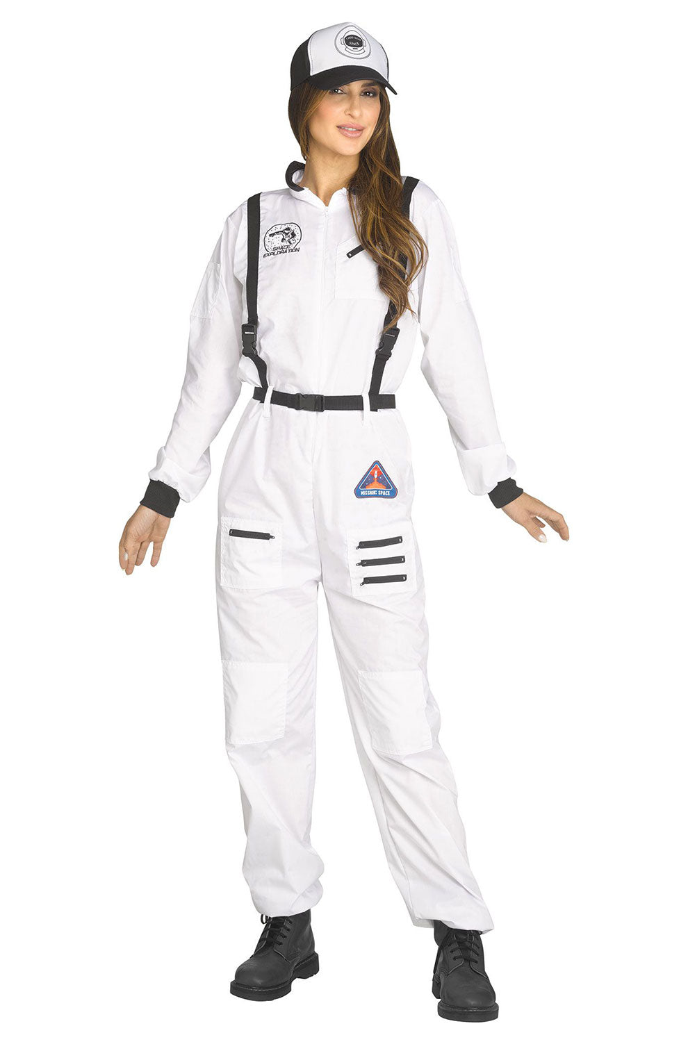 Women's Astronaut Jumpsuit Adult Costume