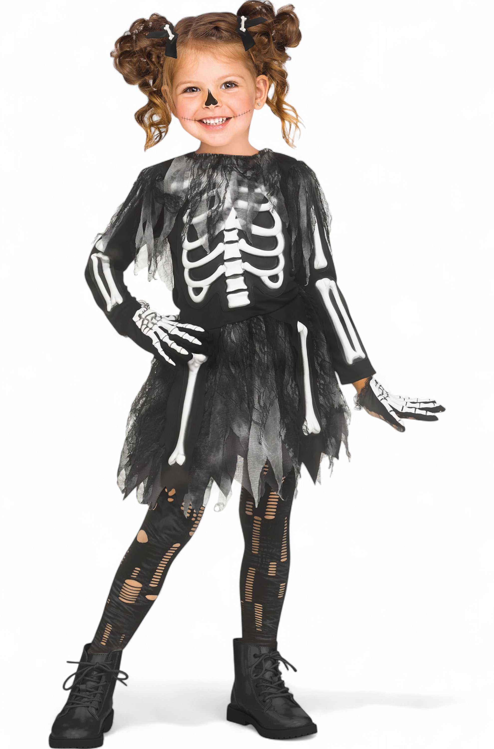 Skele-Girl Toddler Costume