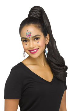 Genie Pony Tail Wig (Black)