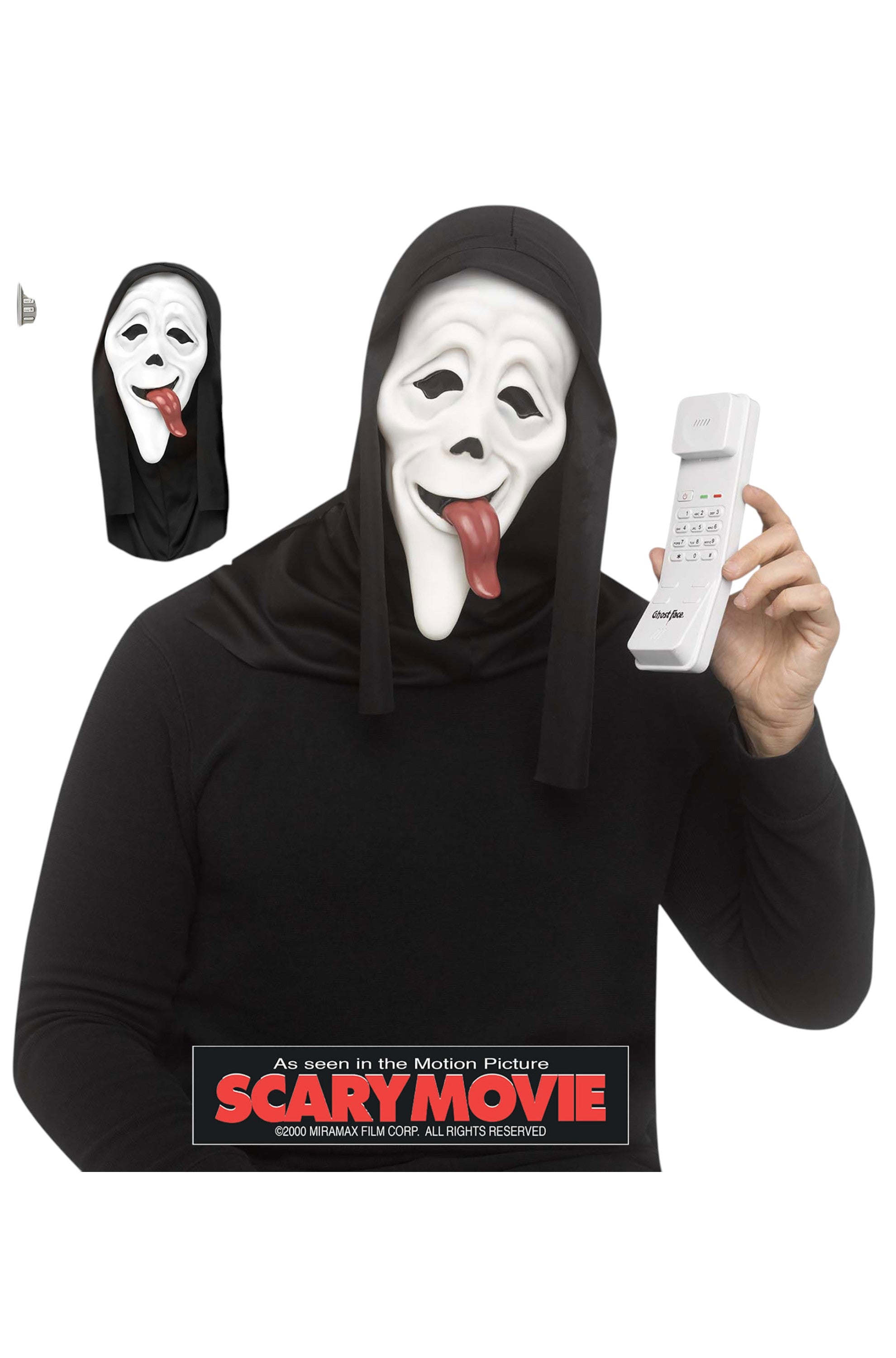 WASSUP! Mask & Phone Adult Costume Kit