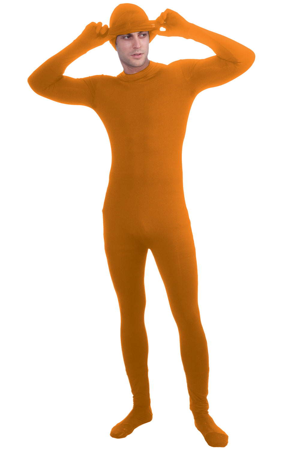 Orange Disappearing Man Adult Costume (X-Large)