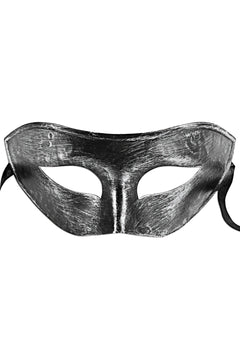 Harlequin Half Mask (Silver)