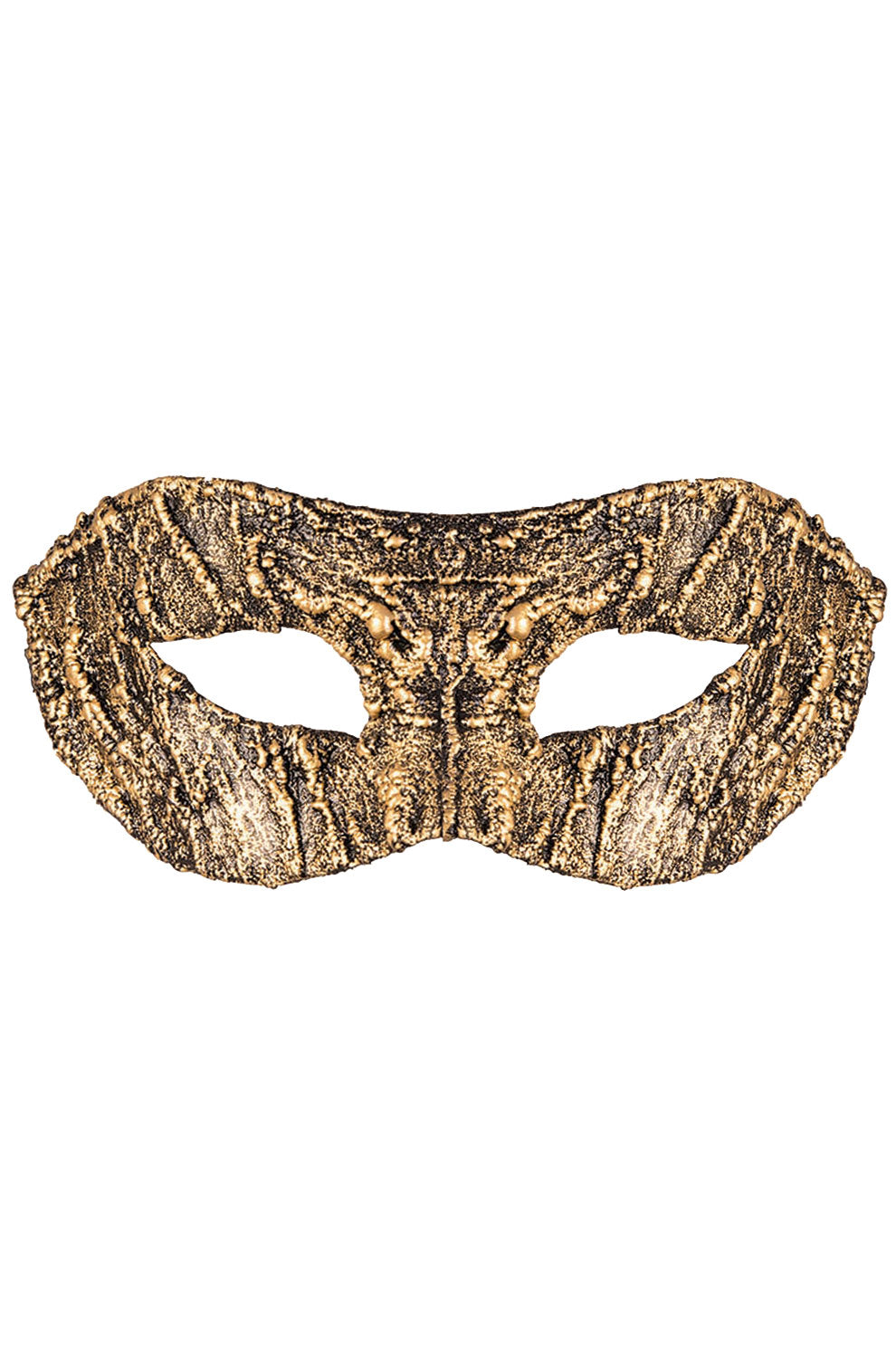 Textured Half Mask (Gold)
