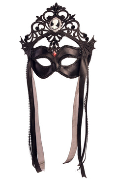 Dark Royalty Masquerade Queen Mask