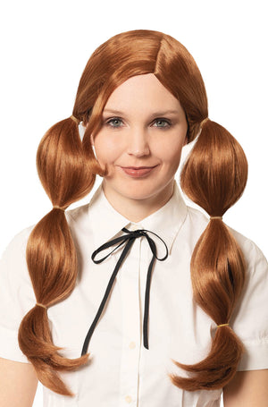 Bubble Pigtails Adult Wig