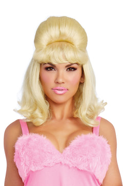 Retro Bouffant Wig