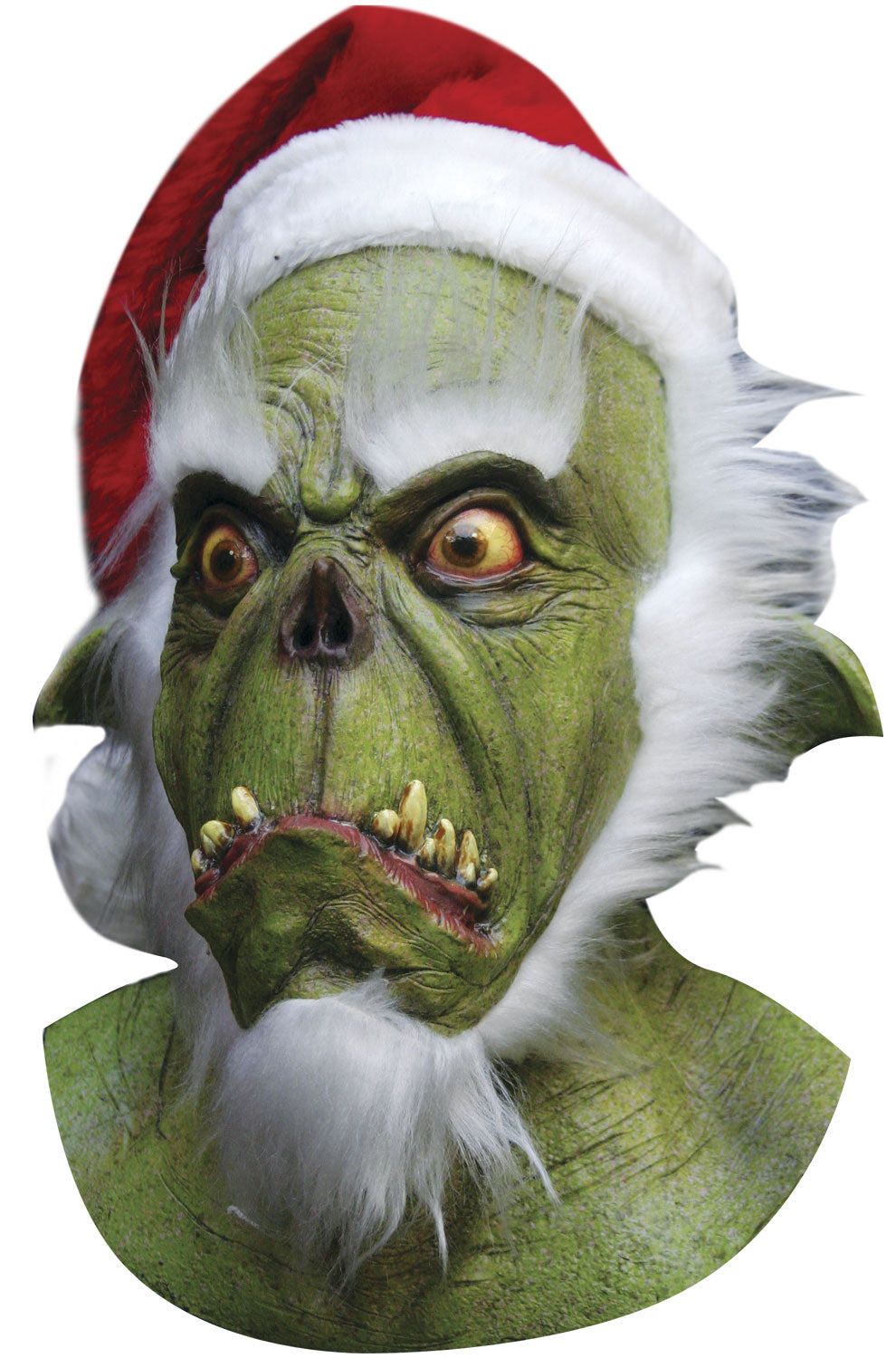Green Santa Adult Mask
