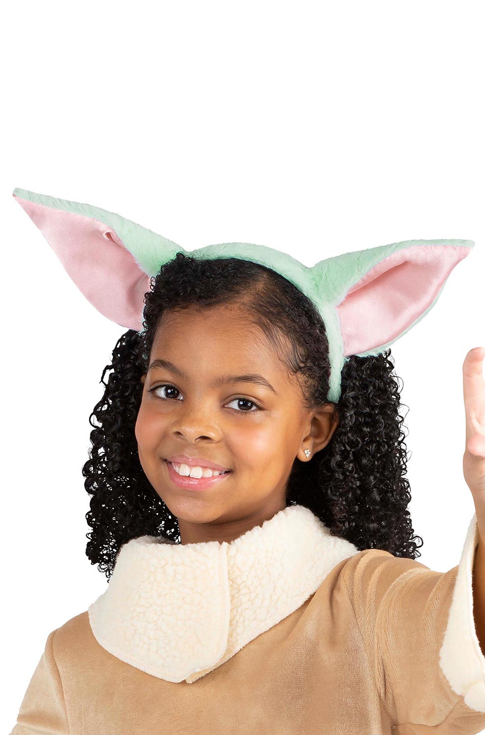 Grogu Fabric Headband with Ears