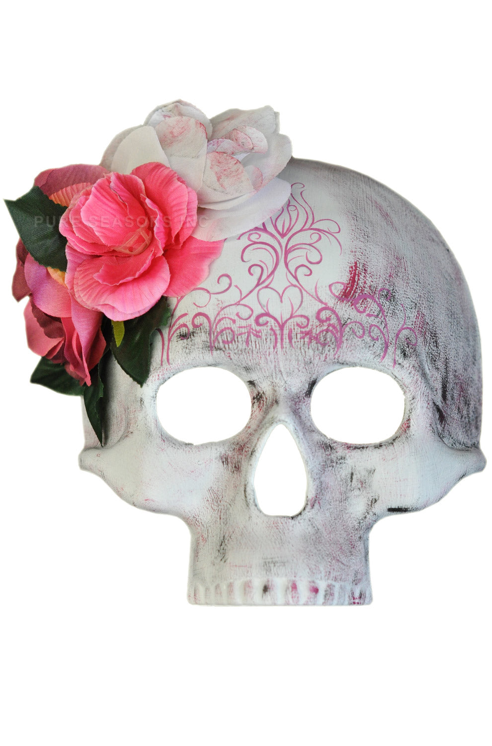 Romantic Filigree Skull Mask