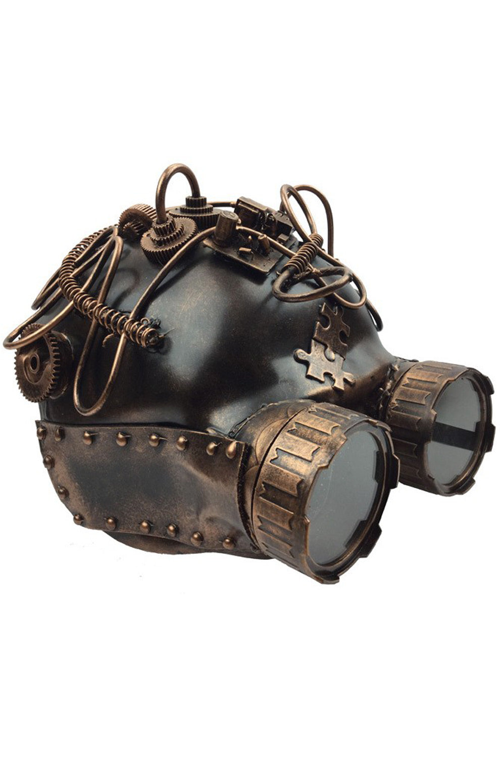 Steampunk Goggles Helmet (Copper)