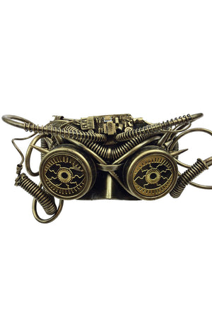 Steampunk Seeker Mask (Gold)