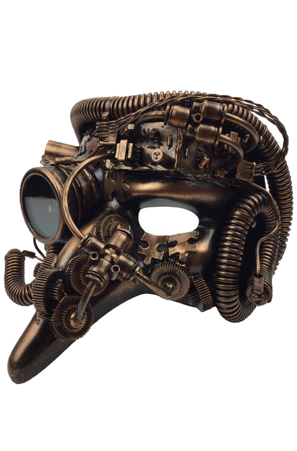 Steampunk Pantalone Mask (Copper)