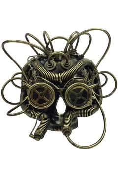 Robot Skull Mask (Gold)