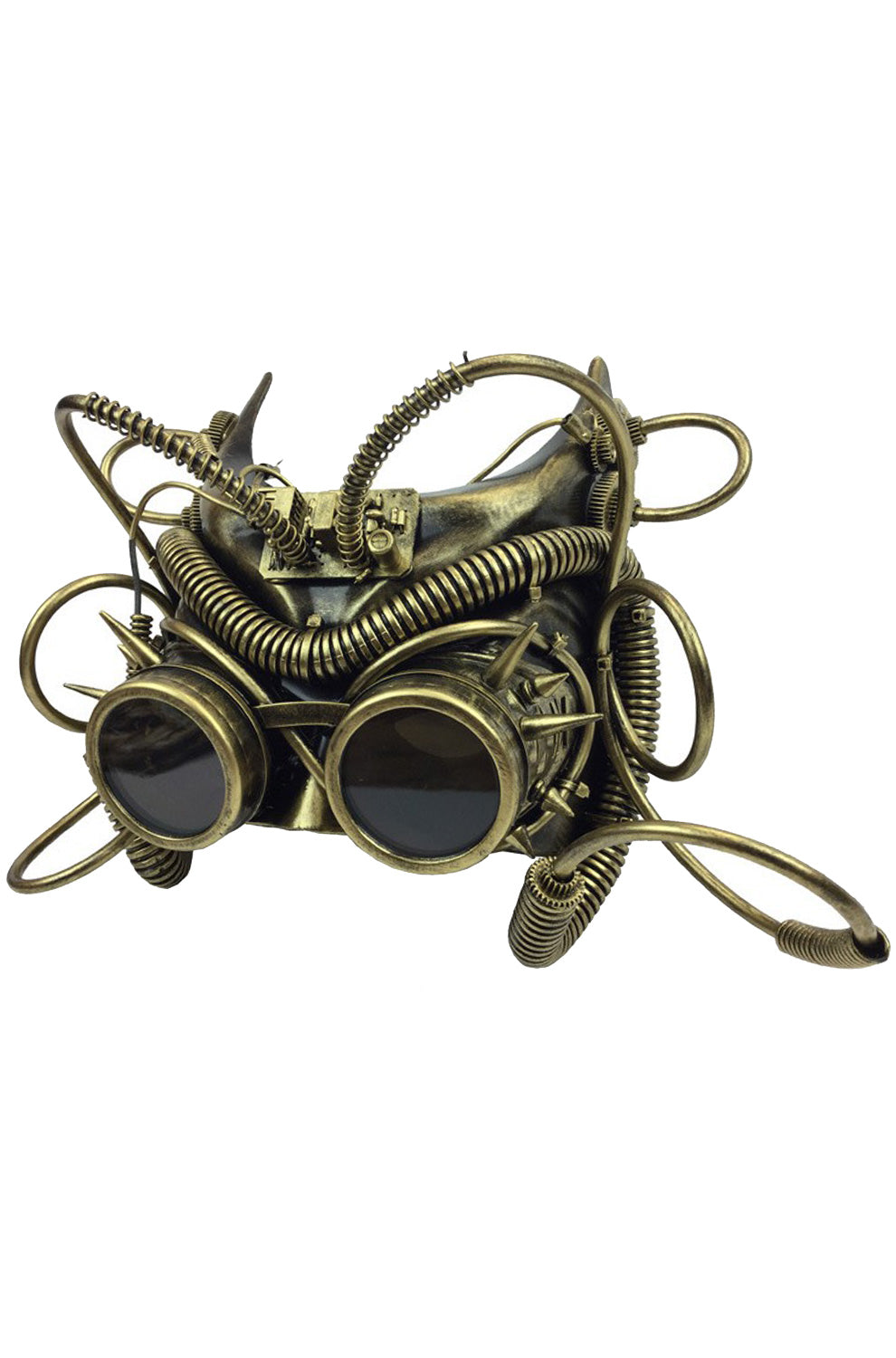 The Steampunk Knight Mask (Gold)