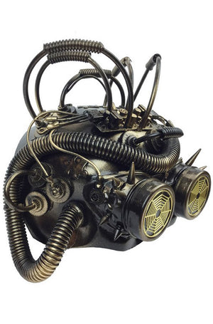 Steam Powered Helmet Mask (Gold)