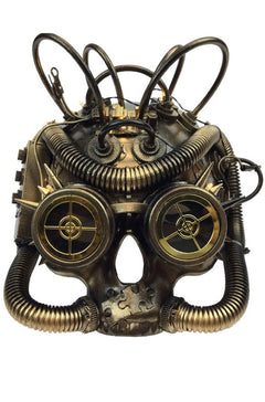 Respirator Skull mask (Gold)