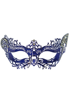 Winged Angel Venetian Mask (Blue)