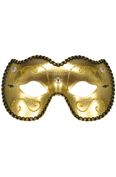 Mardi Gras Eye Mask (Gold)