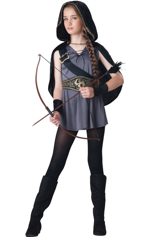 Hooded Huntress Tween Costume