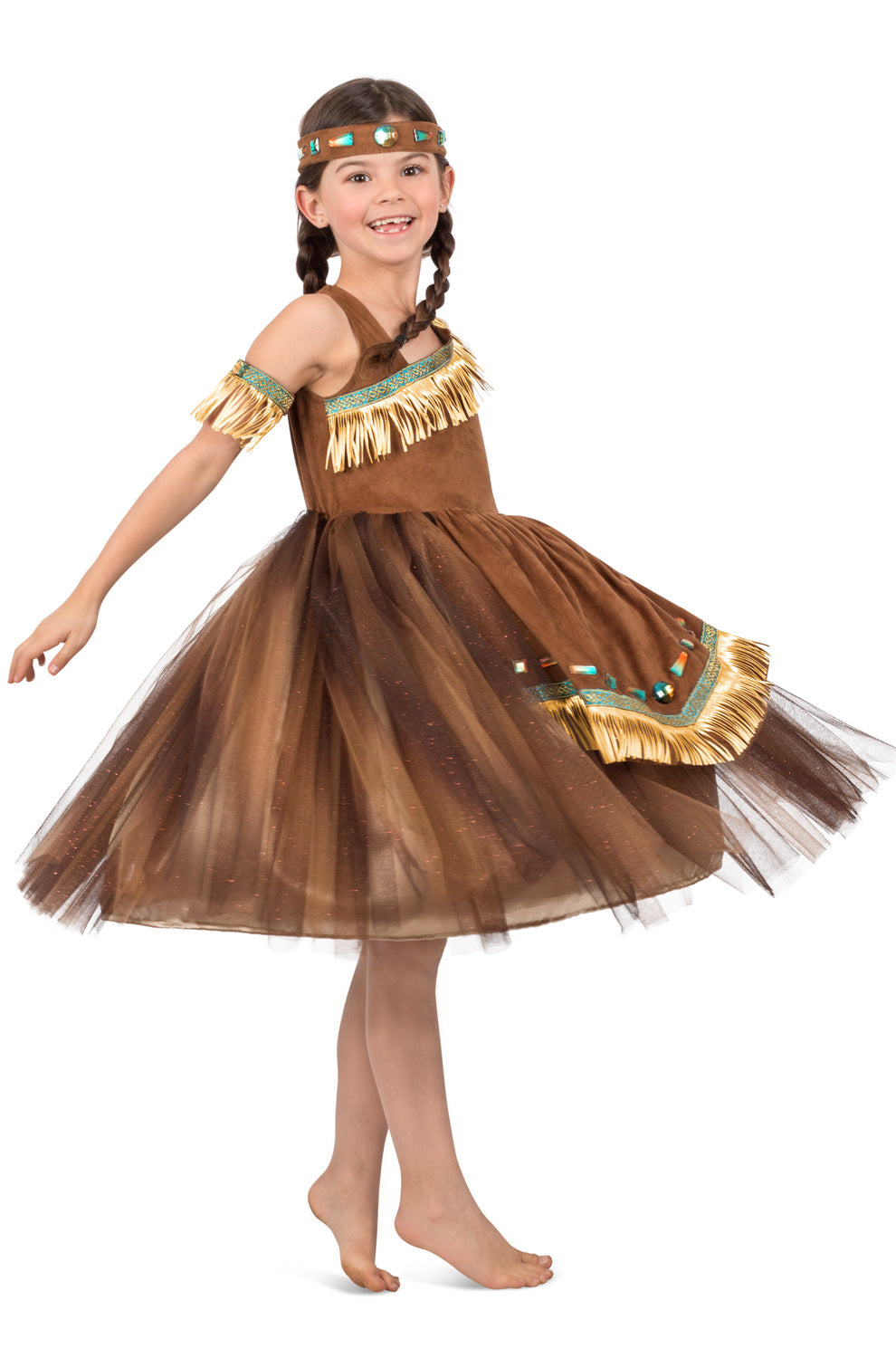 Deluxe Native American Princess Child Costume