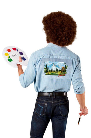Bob Ross Adult Costume Top