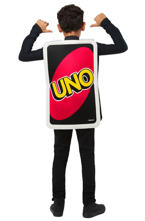 Uno Draw Four Card Child Costume