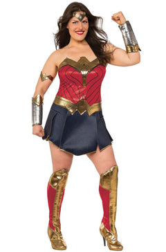 JL Deluxe Wonder Woman Plus Size Costume