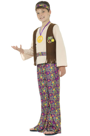Peace Out Hippie Boy Child Costume