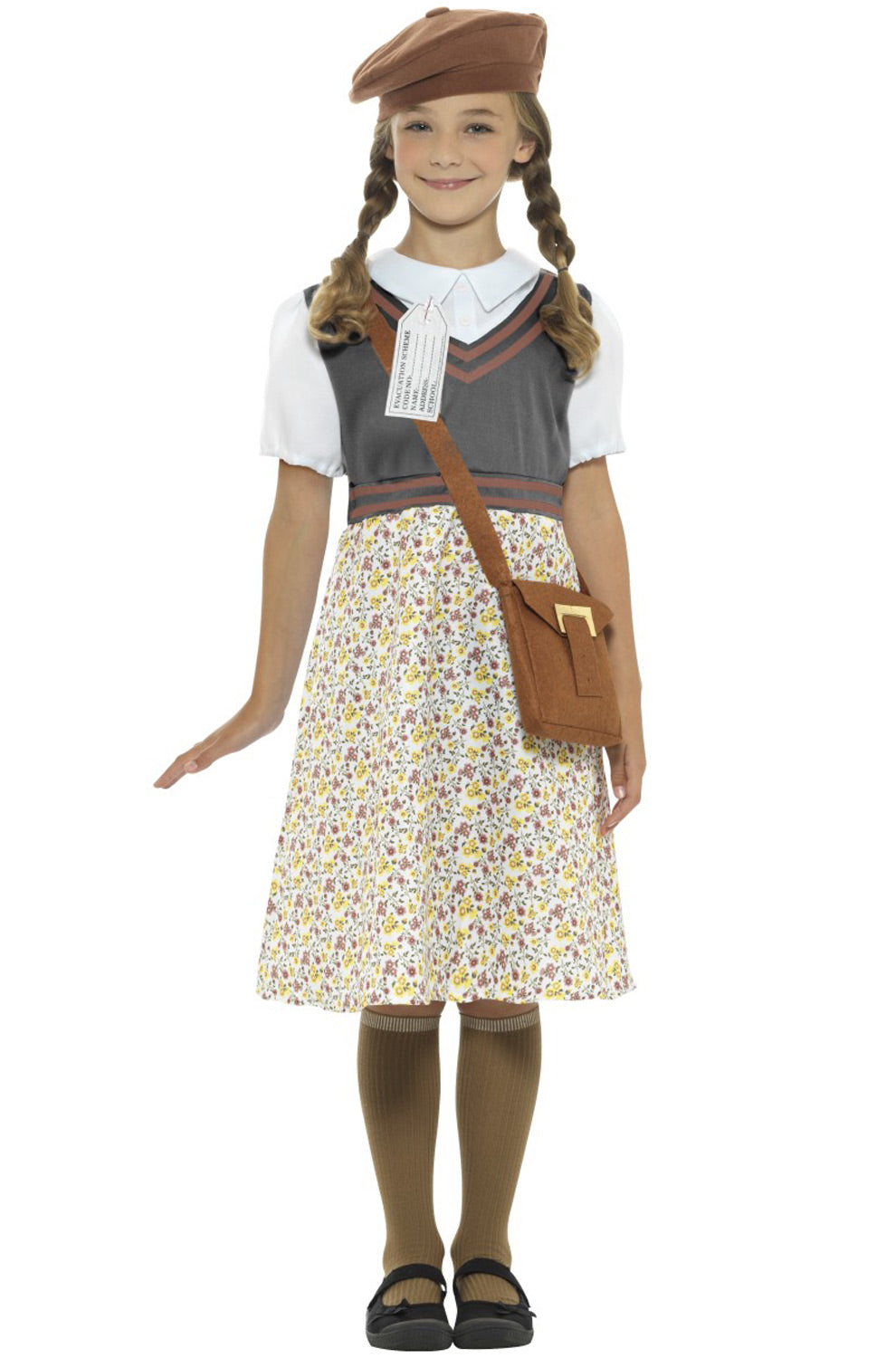 WW2 School Girl Child Costume