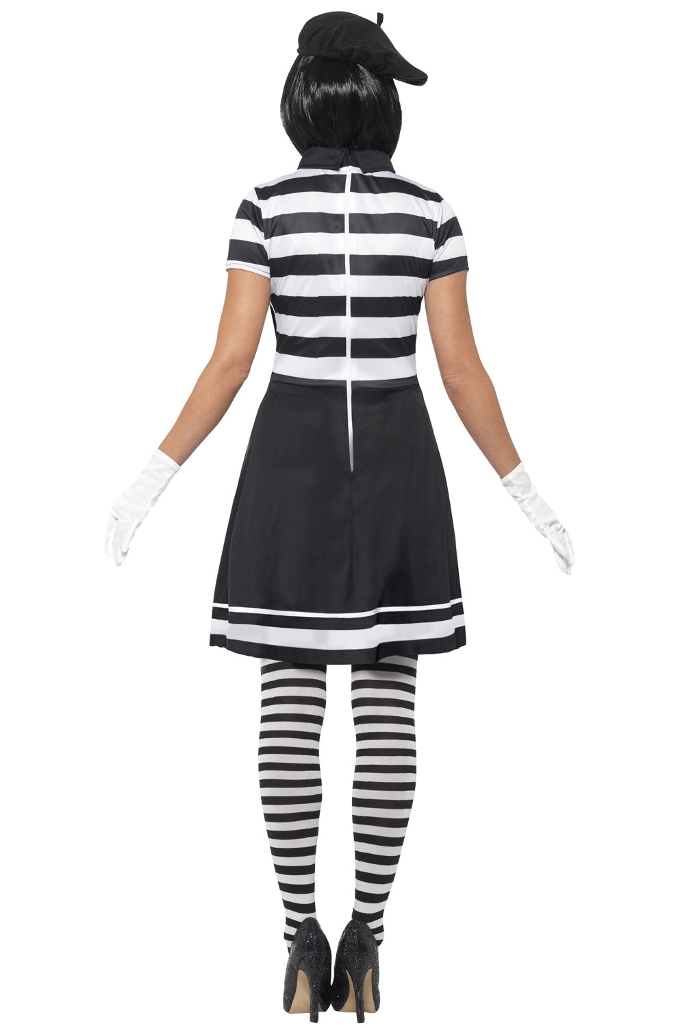 Lady Mime Artist Adult Costume