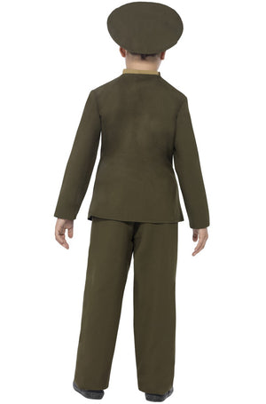Vintage Army Officer Child Costume