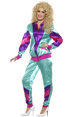80s Female Shell Suit Adult Costume