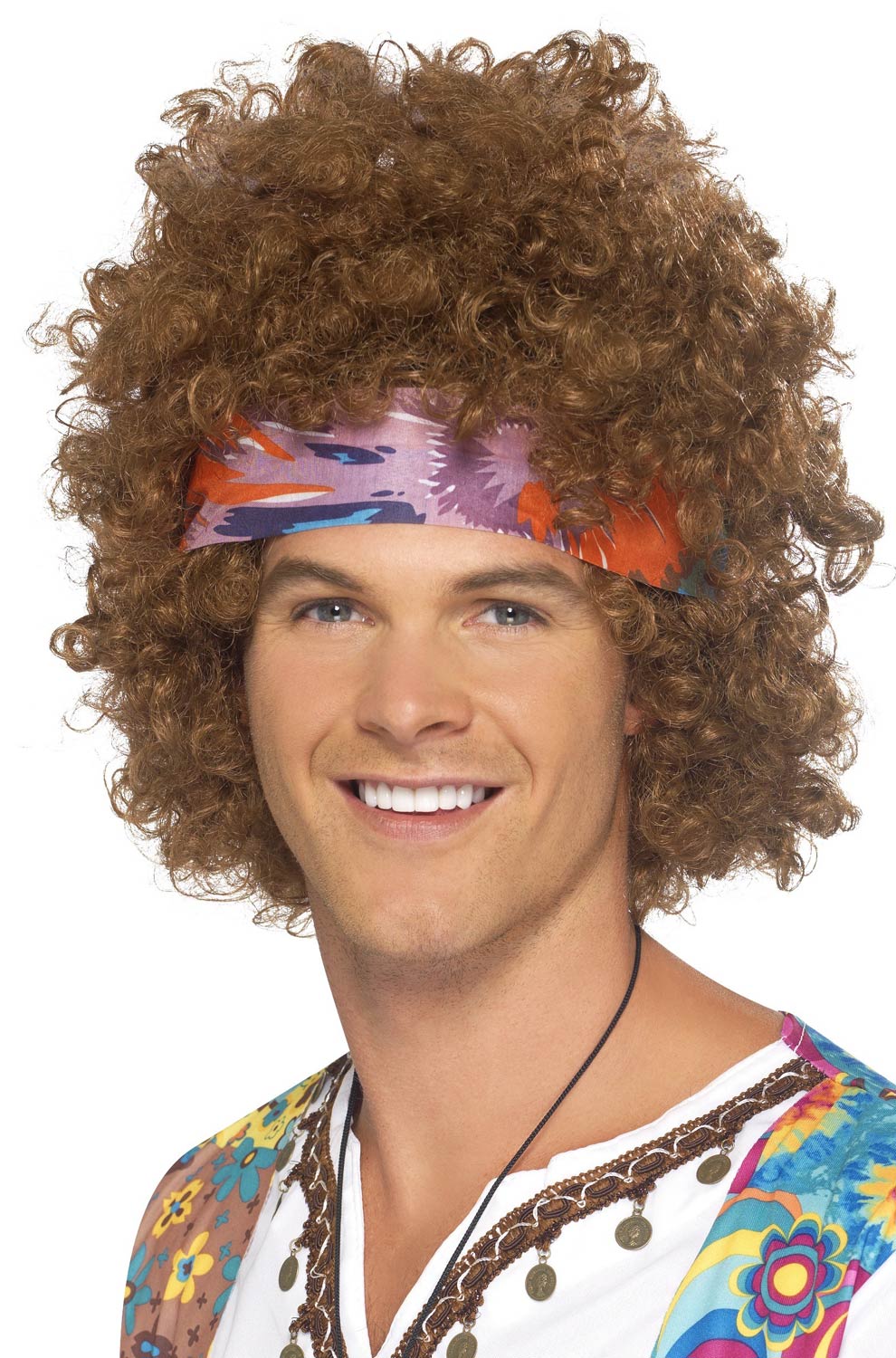 Hippy Afro Adult Wig Set