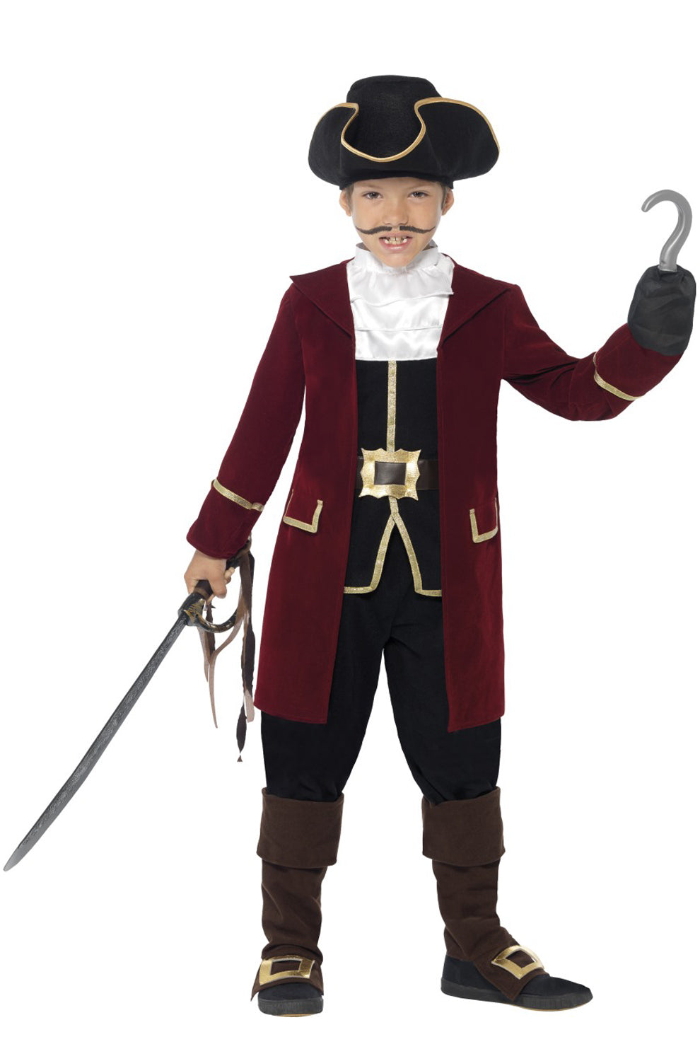 Deluxe Pirate Captain Child Costume