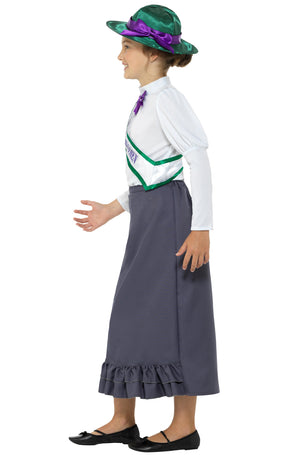 Victorian Suffragette Child Costume
